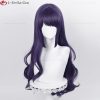 Anime My Dress Up Darling Cosplay Marin Kitagawa Wig Sexy Bunny Girl 80cm Short Dark Purple 2 - My Dress-Up Darling Merch