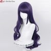 Anime My Dress Up Darling Cosplay Marin Kitagawa Wig Sexy Bunny Girl 80cm Short Dark Purple 4 - My Dress-Up Darling Merch