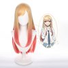 Gradient Anime My Dress Up Darling Marin Kitagawa Cosplay Wig Yellow Pink Long Straight Hair Kawaii 1 - My Dress-Up Darling Merch