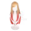 Gradient Anime My Dress Up Darling Marin Kitagawa Cosplay Wig Yellow Pink Long Straight Hair Kawaii 4 - My Dress-Up Darling Merch