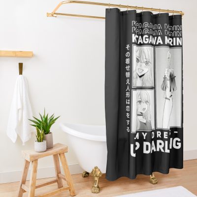 My Dress-Up Darling Marin Kitagawa Shower Curtain Official My Dress-Up Darling Merch