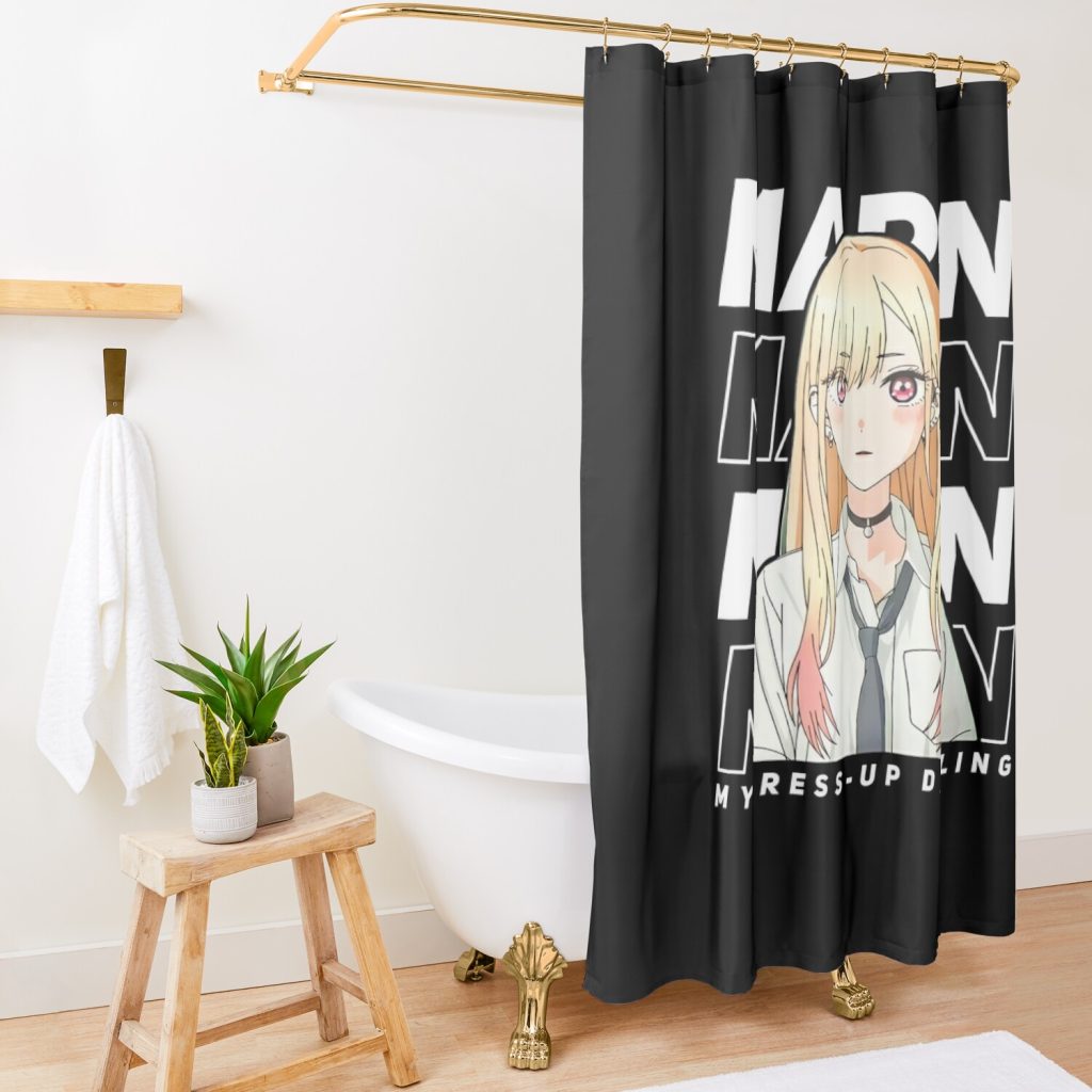 Marin Kitagawa - My Dress-Up Darling Shower Curtain Official My Dress-Up Darling Merch