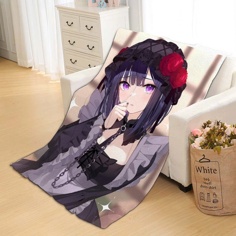 2022 Anime My Dress Up Darling Blanket Marin Kitagawa DIY Customize Plush Throw Soft Warm - My Dress-Up Darling Merch